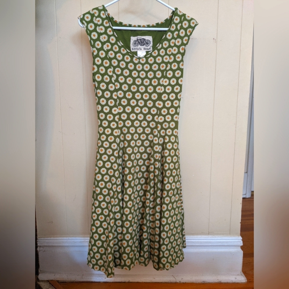 Effie's Heart Cap-Sleeve Dress